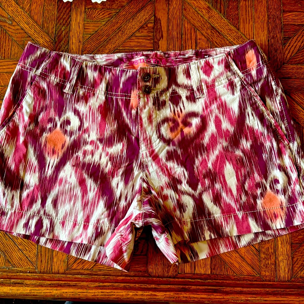Chino short ikat print